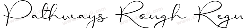 Pathways Rough Regul字体转换 Pathways Rough Regul字体转换